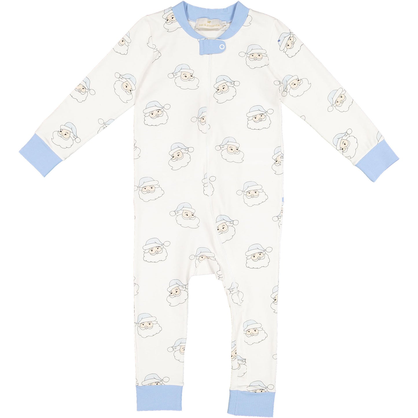 Blue Santa Baby Boy Pajama
