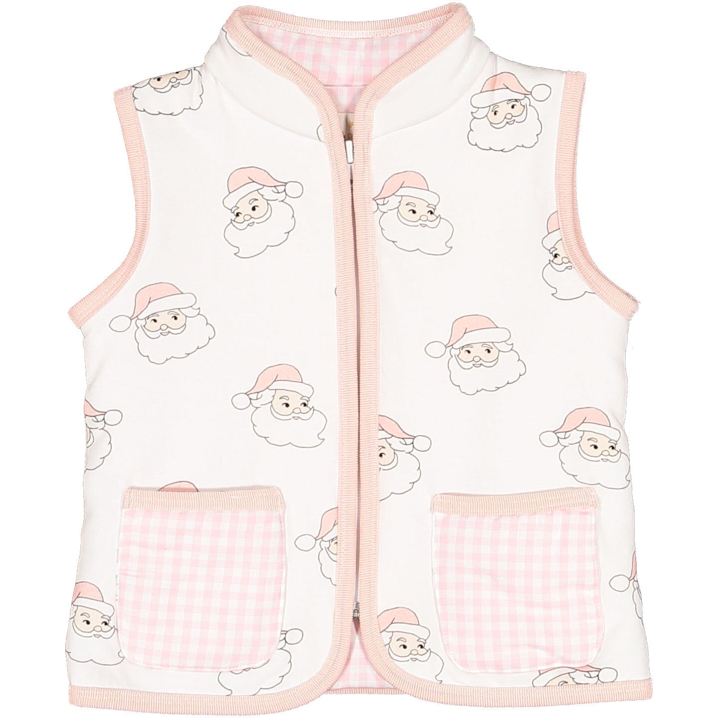 Pink Santa Girl Vest