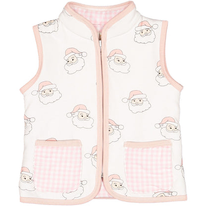 Pink Santa Girl Vest