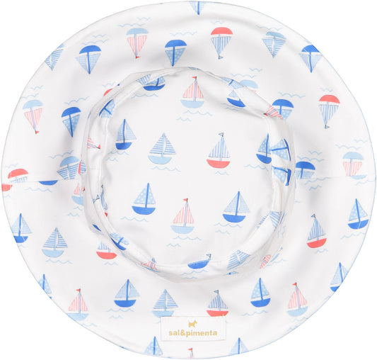 Day at Sea Boy Lycra Sunny Hat