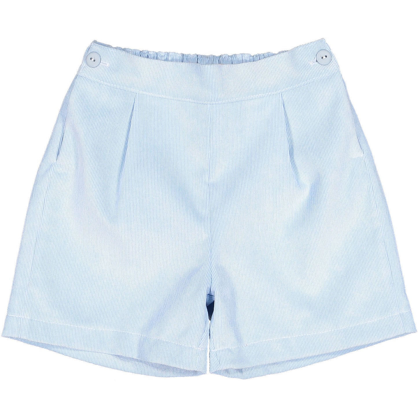 Light Blue Corduroy Boy Shorts