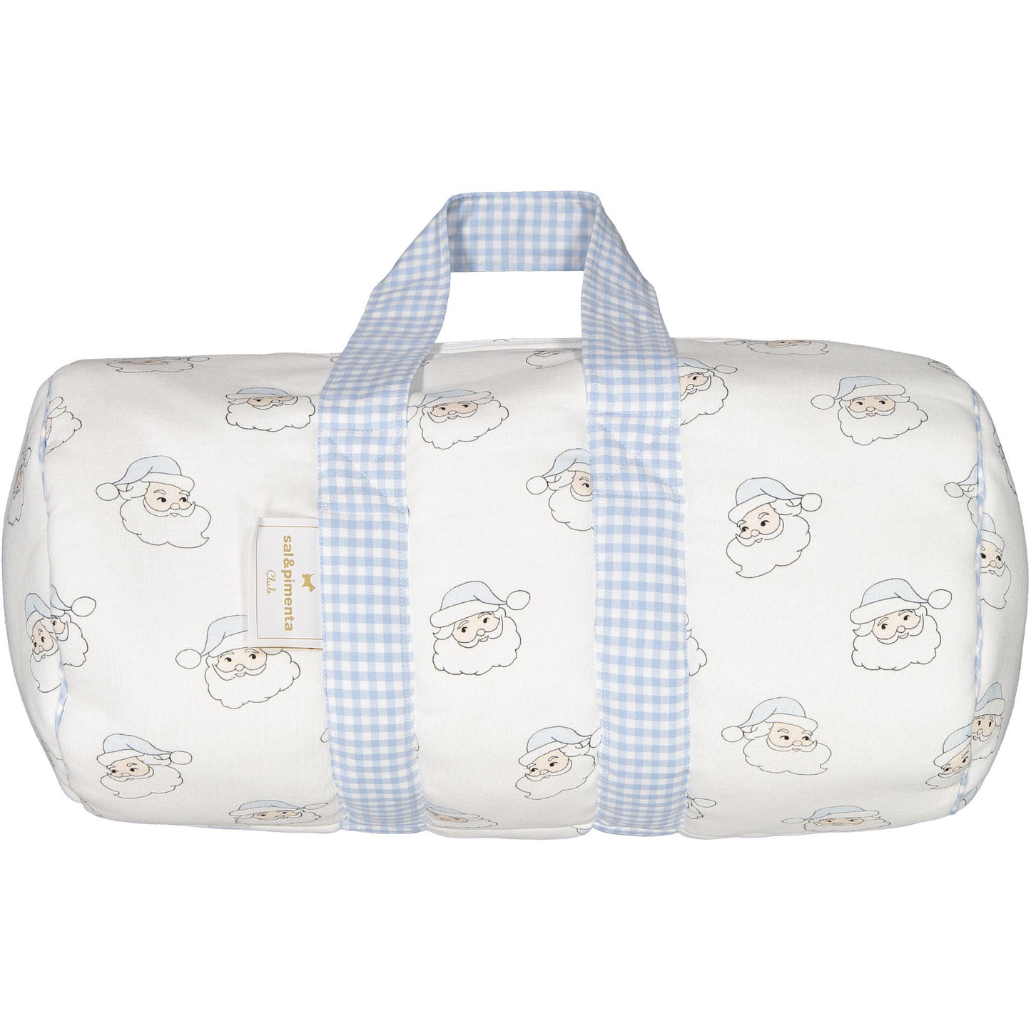 Blue Santa Weekend Bag