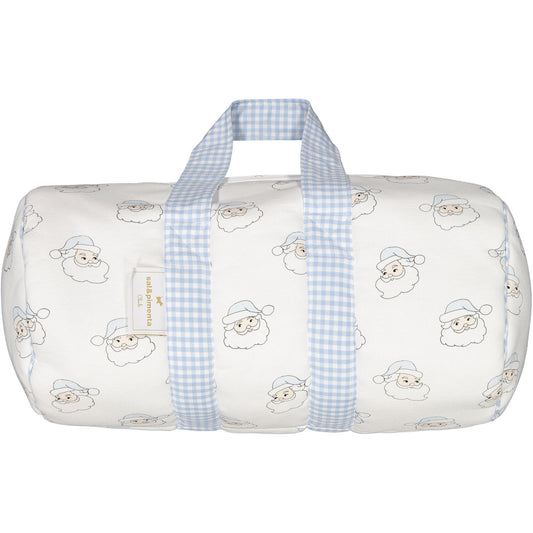 Blue Santa Weekend Bag