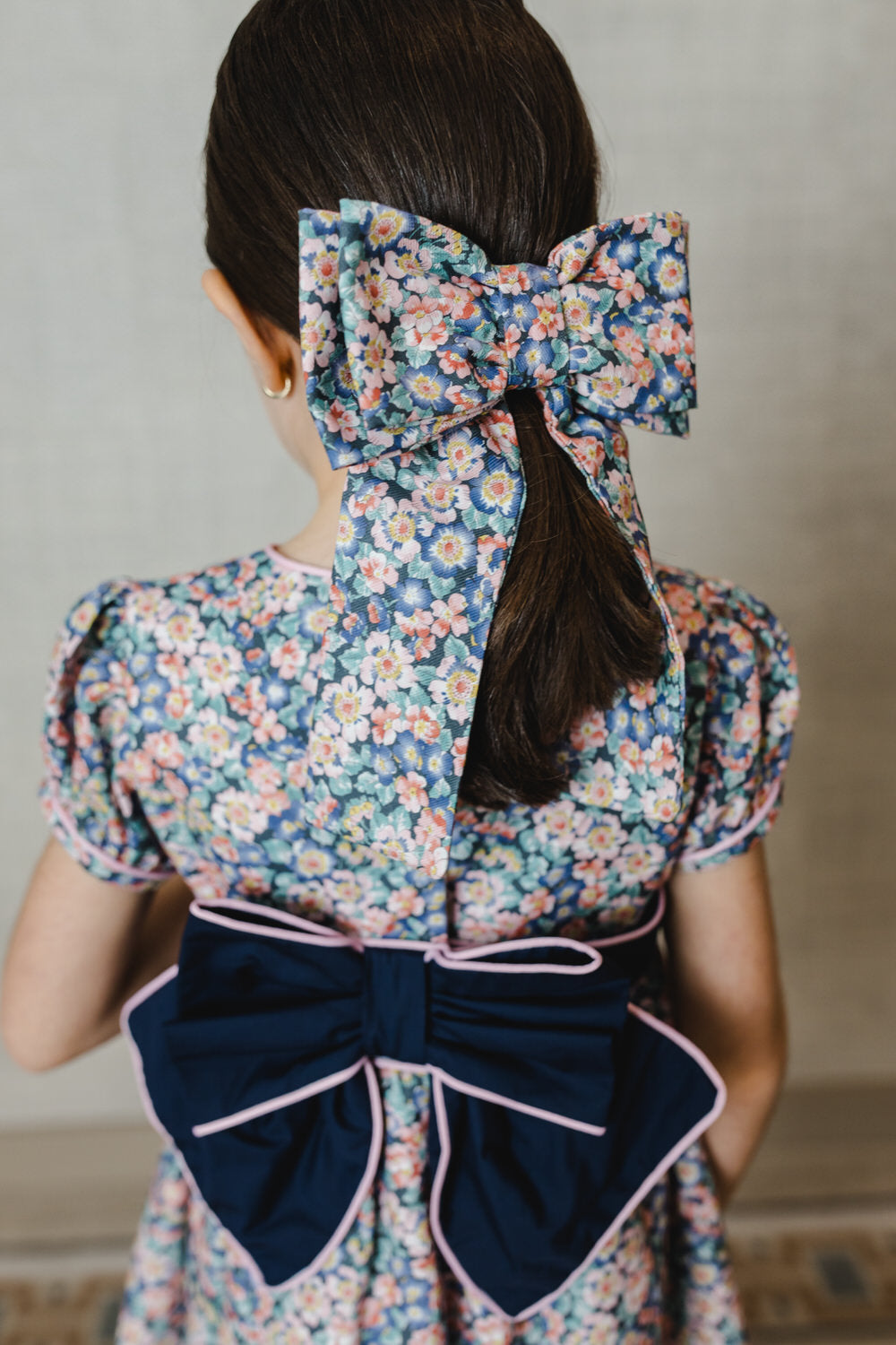 Silent Night Big Hair Clip