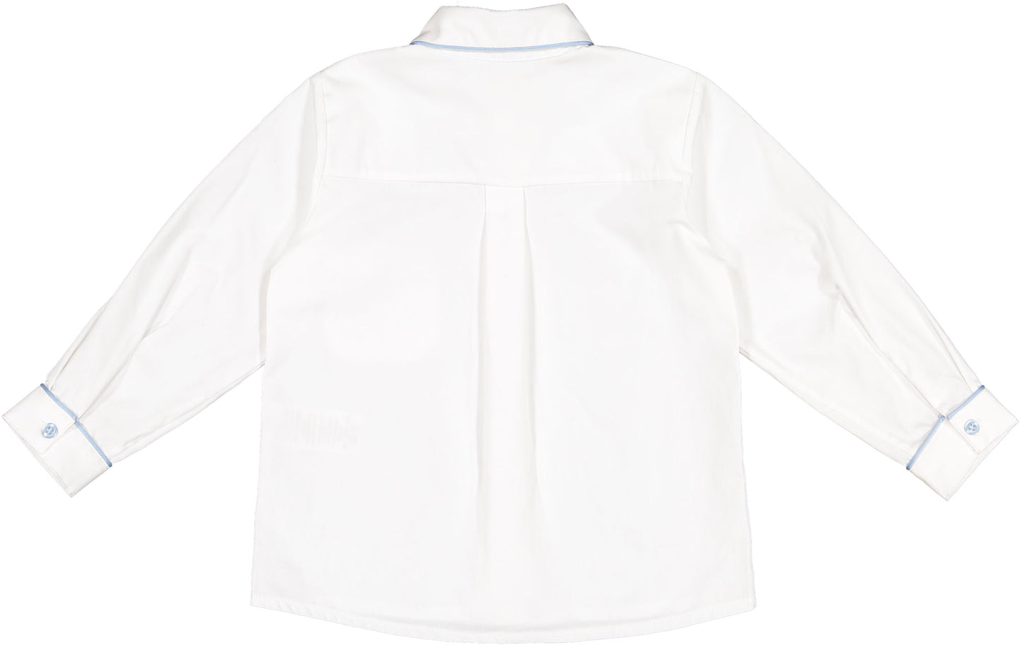 Light Blue Trim Boy Shirt