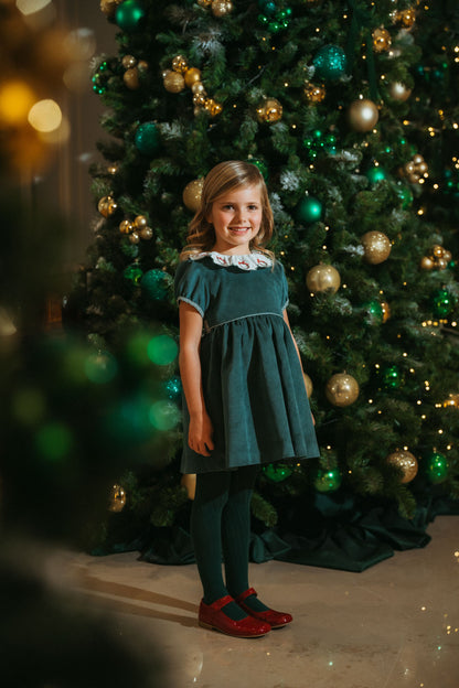 PRE-ORDER Christmas Wreath Dress