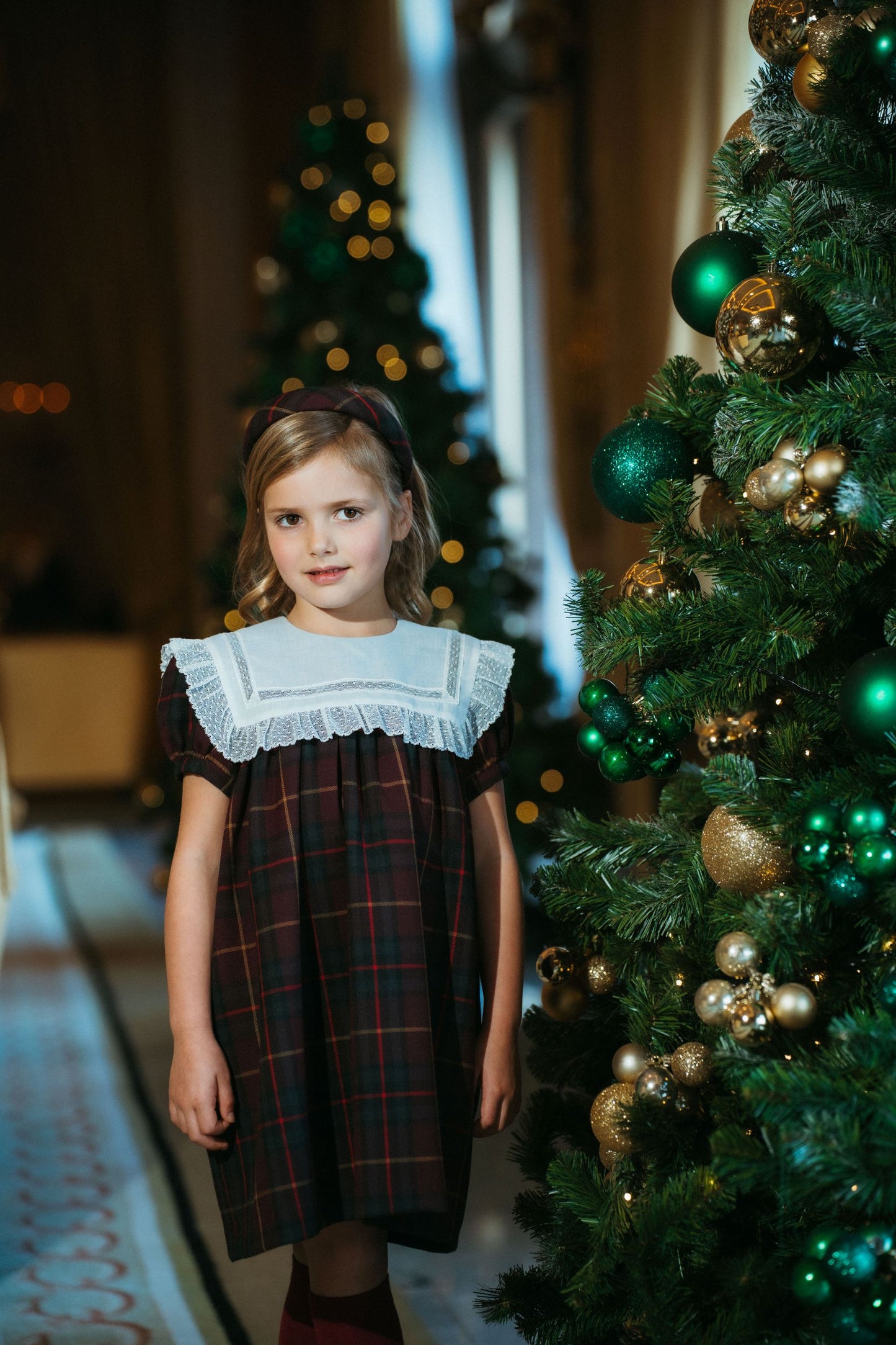 PRE-ORDER Cherub Plaid Dress