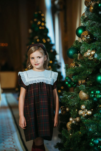 PRE-ORDER Cherub Plaid Dress