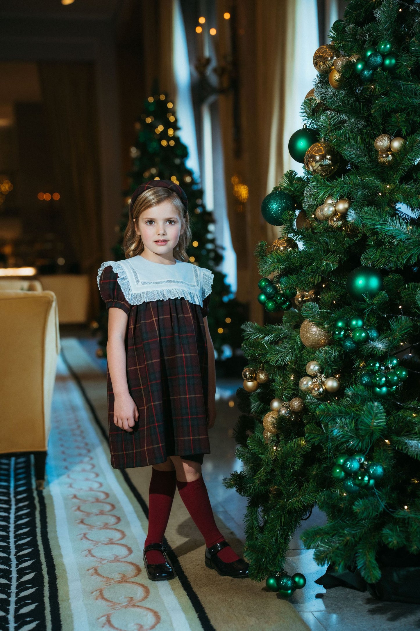PRE-ORDER Cherub Plaid Dress