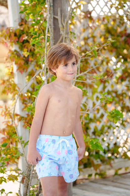 Violet Seashells Trunks