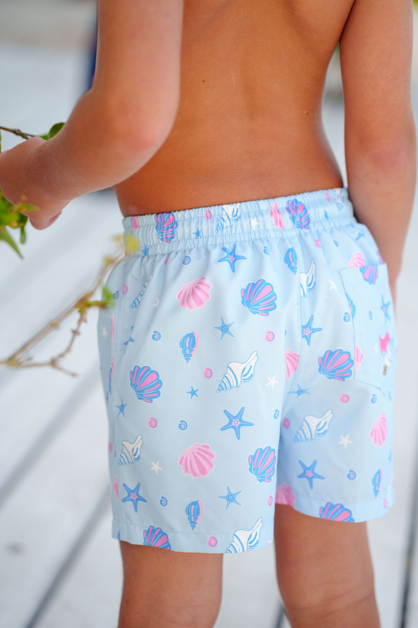 Violet Seashells Trunks