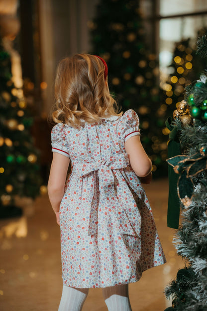 PRE-ORDER Winter Bouquet Smocked Dress