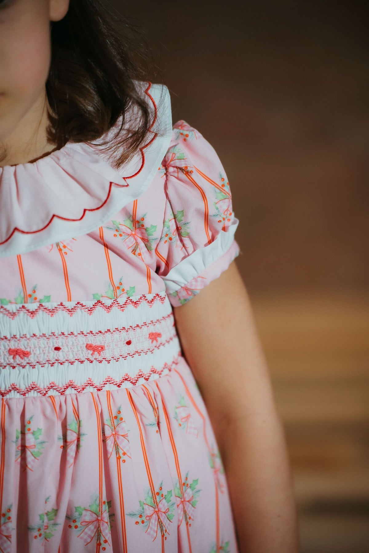 PRE-ORDER Mistletoe Bows Dress