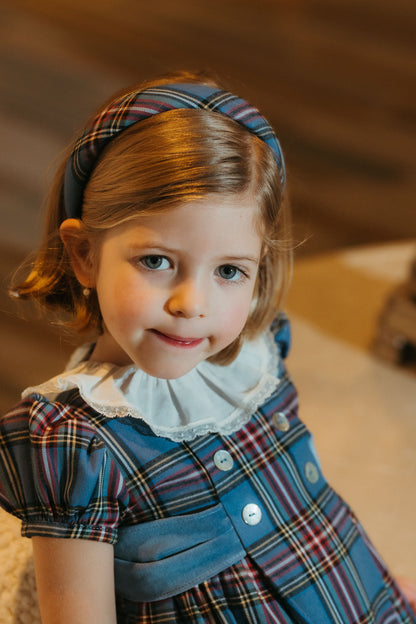 Snow Plaid Romper