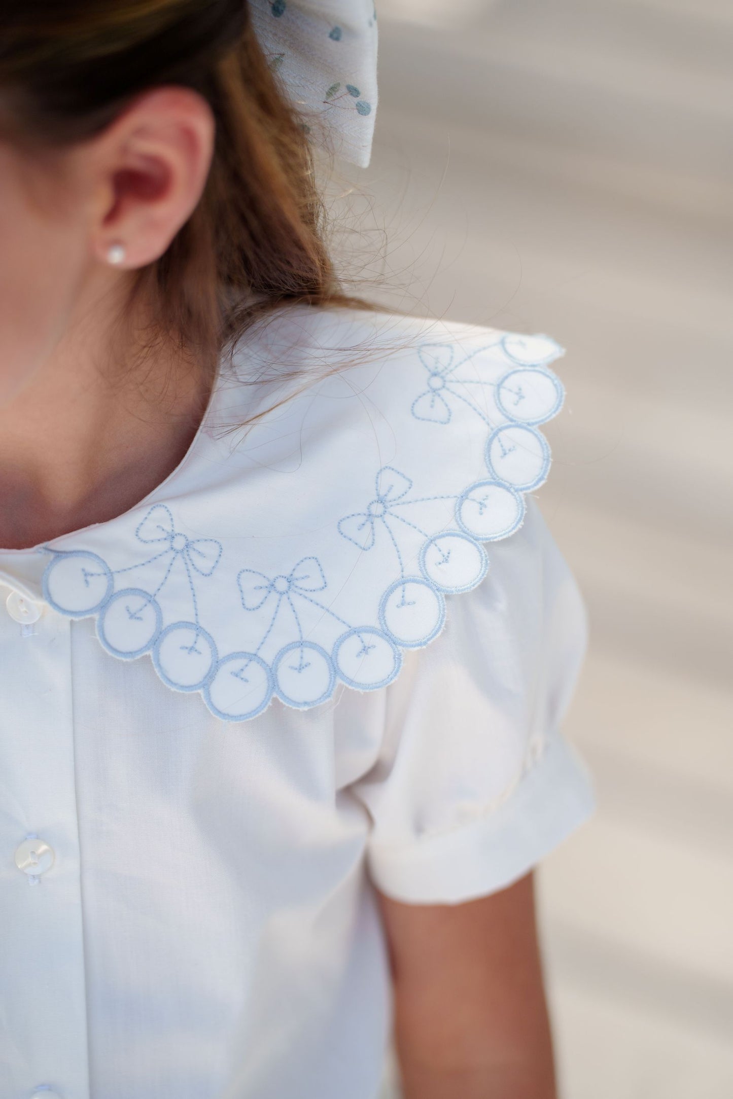 Blue Cherries Shirt