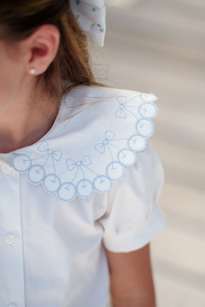 Blue Cherries Shirt