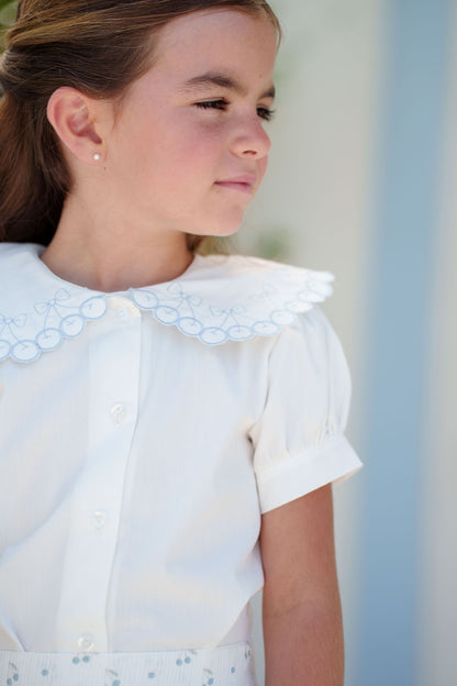 Blue Cherries Shirt