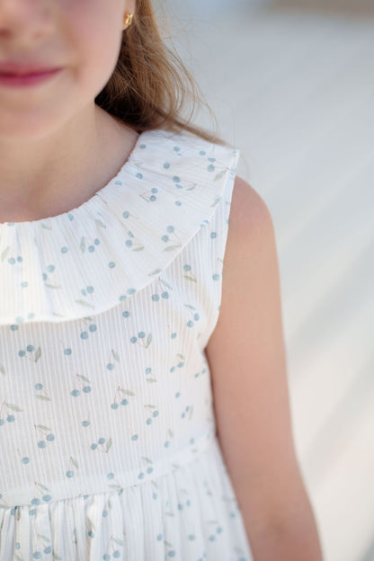 Blue Cherries Dress