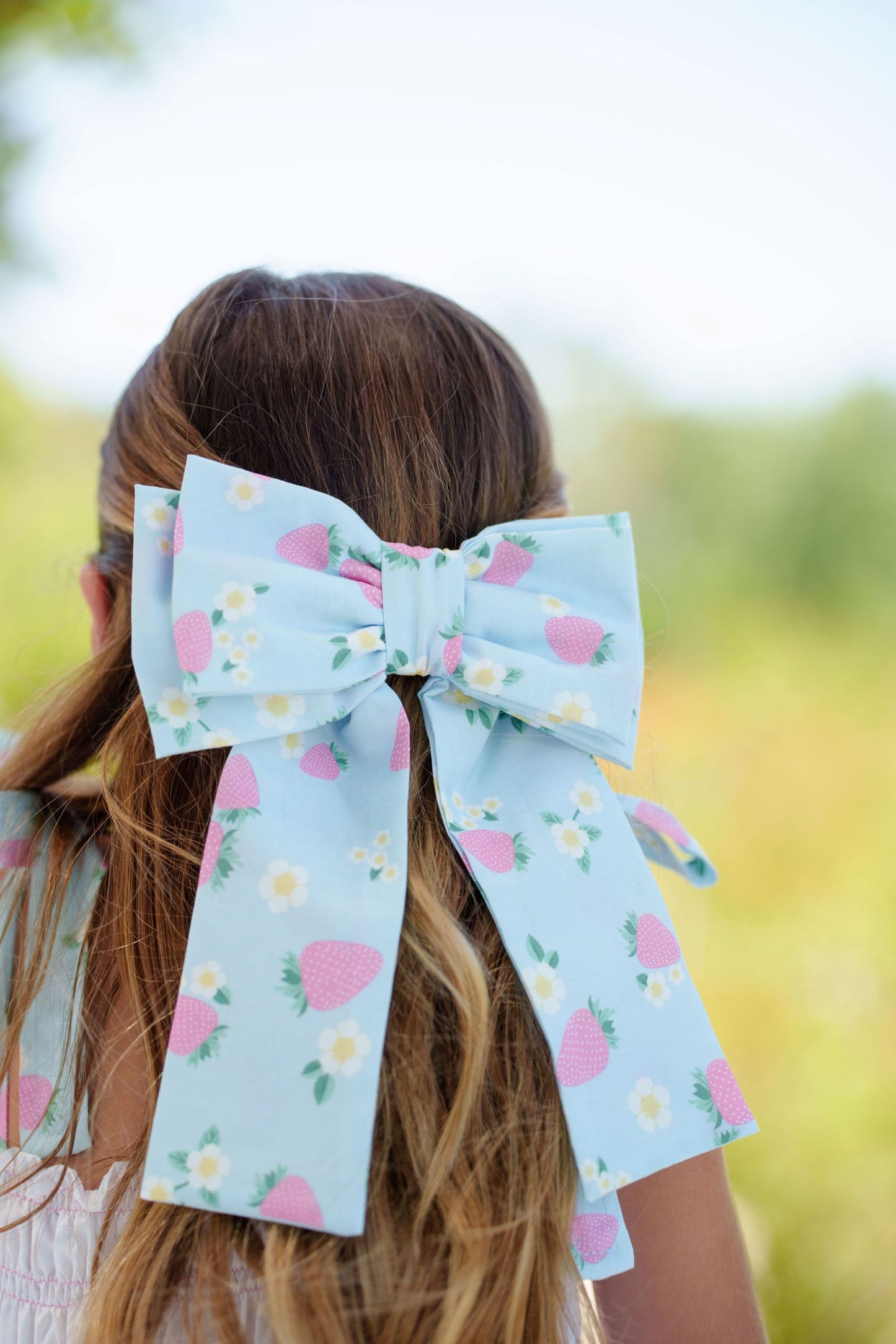 Summer Berries Big Hair Clip