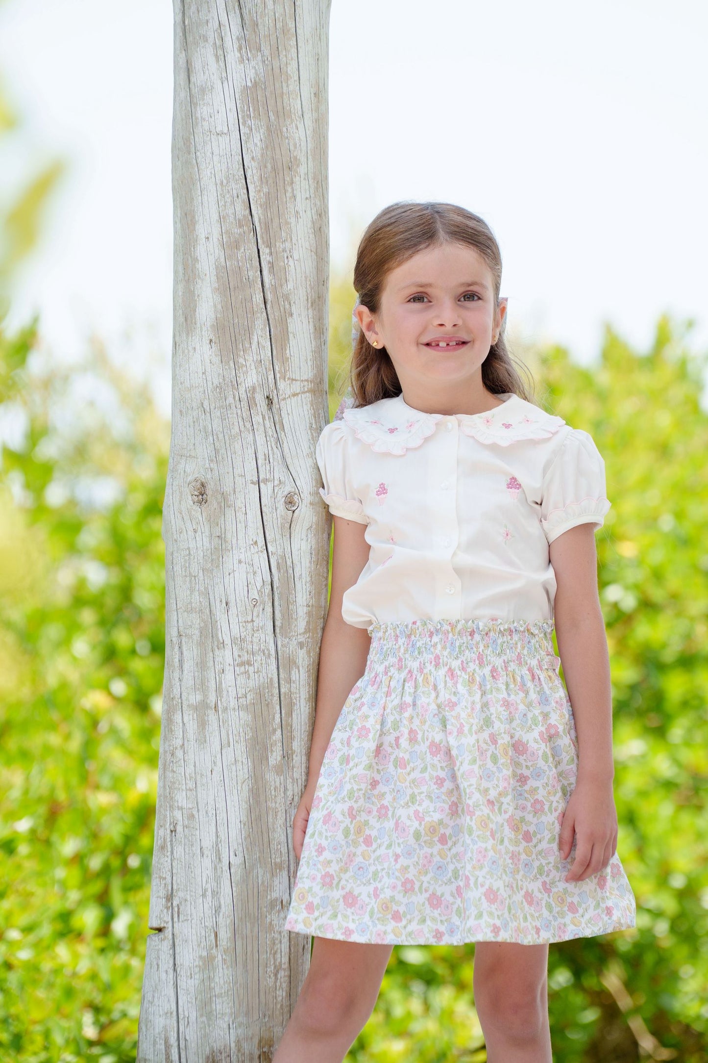 SAMPLE Summer Floral Skirt