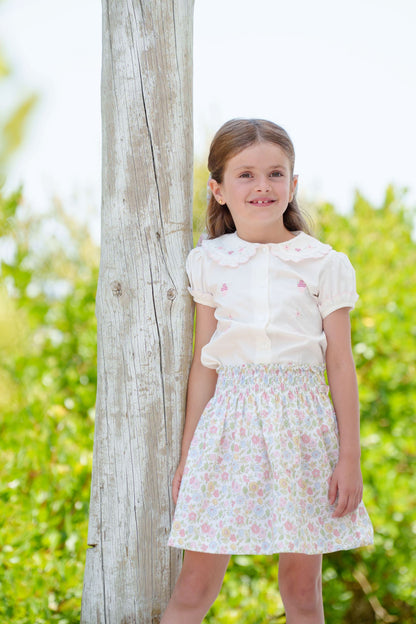 SAMPLE Summer Floral Skirt
