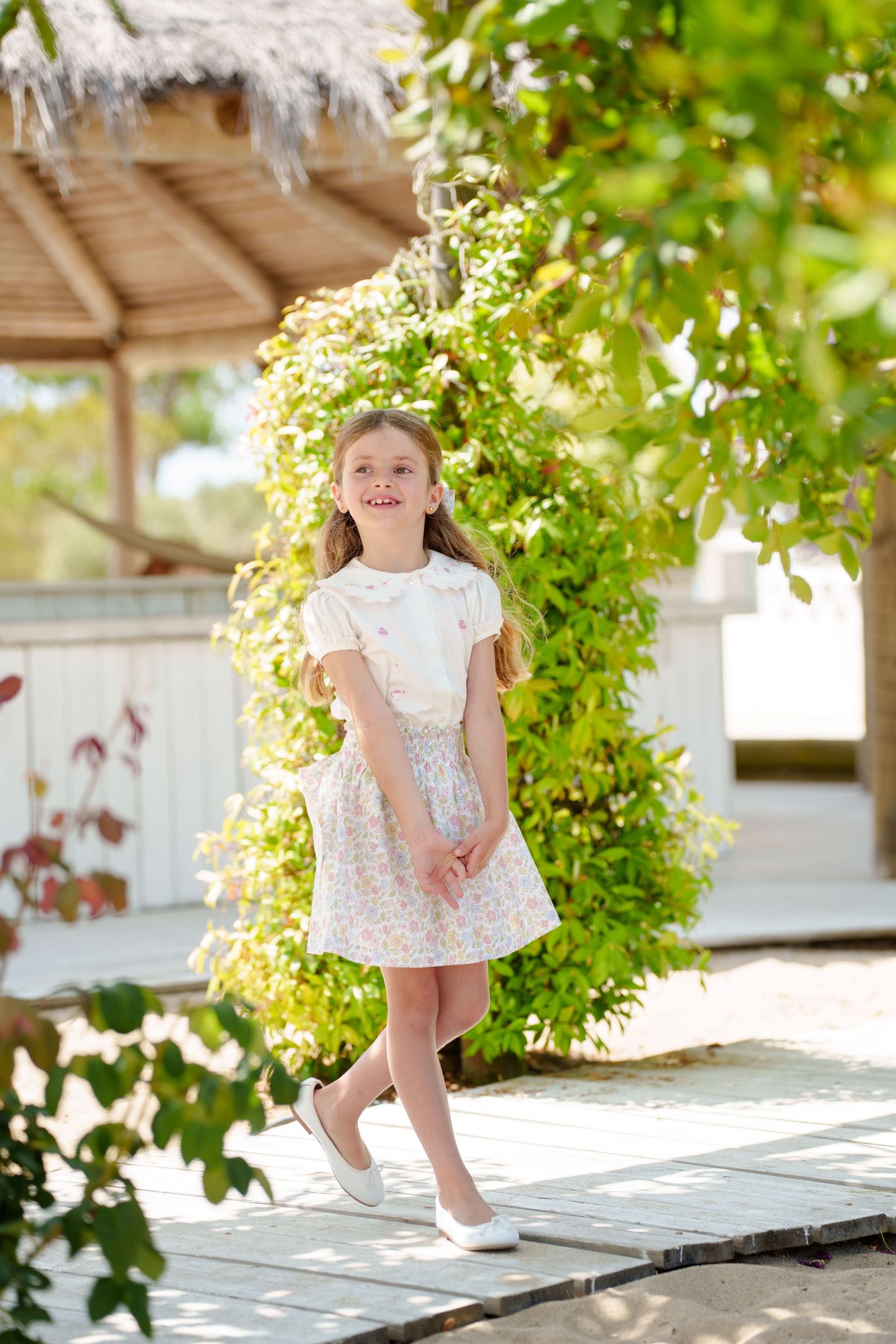 SAMPLE Summer Floral Skirt