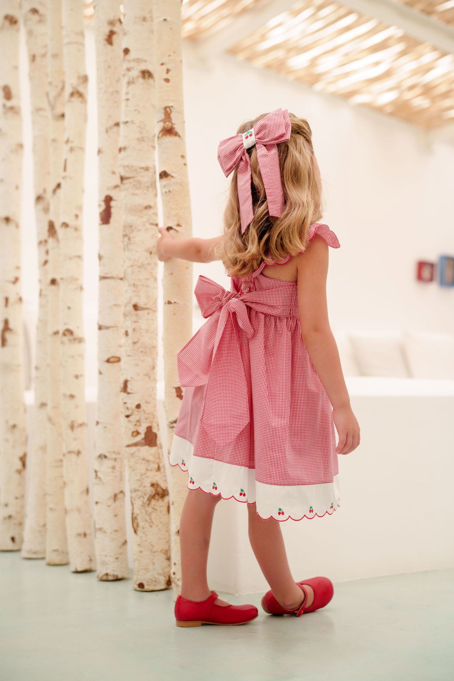 PRE-ORDER Red Cherries Dress