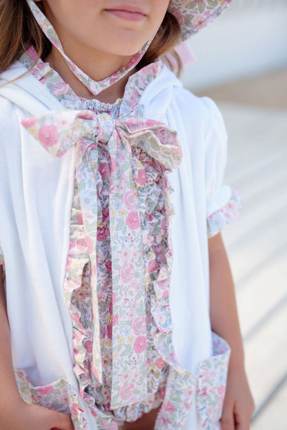 SAMPLE Pink Floral Cover-Up
