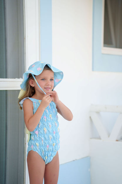Ice-Cream Lycra Sunny Hat
