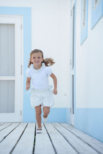 Blue Cherries Bubbly Shorts