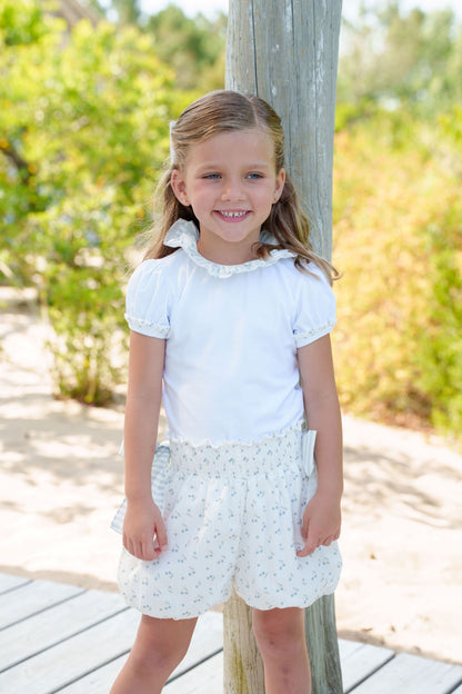 Blue Cherries Bubbly Shorts