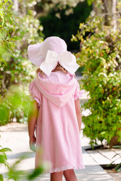 SAMPLE Pink Gingham Cover-Up