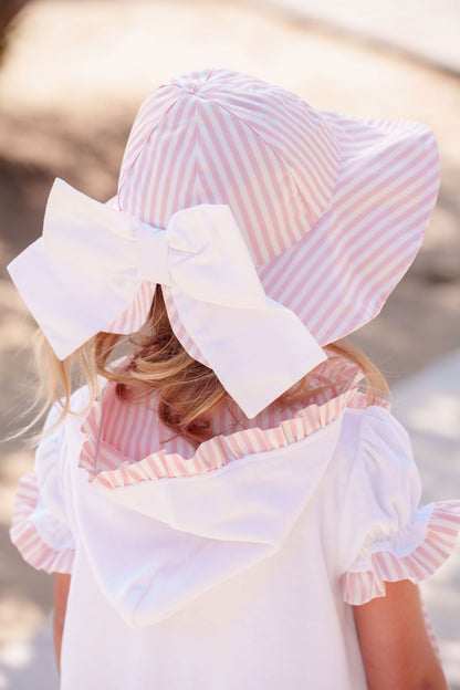 Flamingo Stripes Sunny Hat