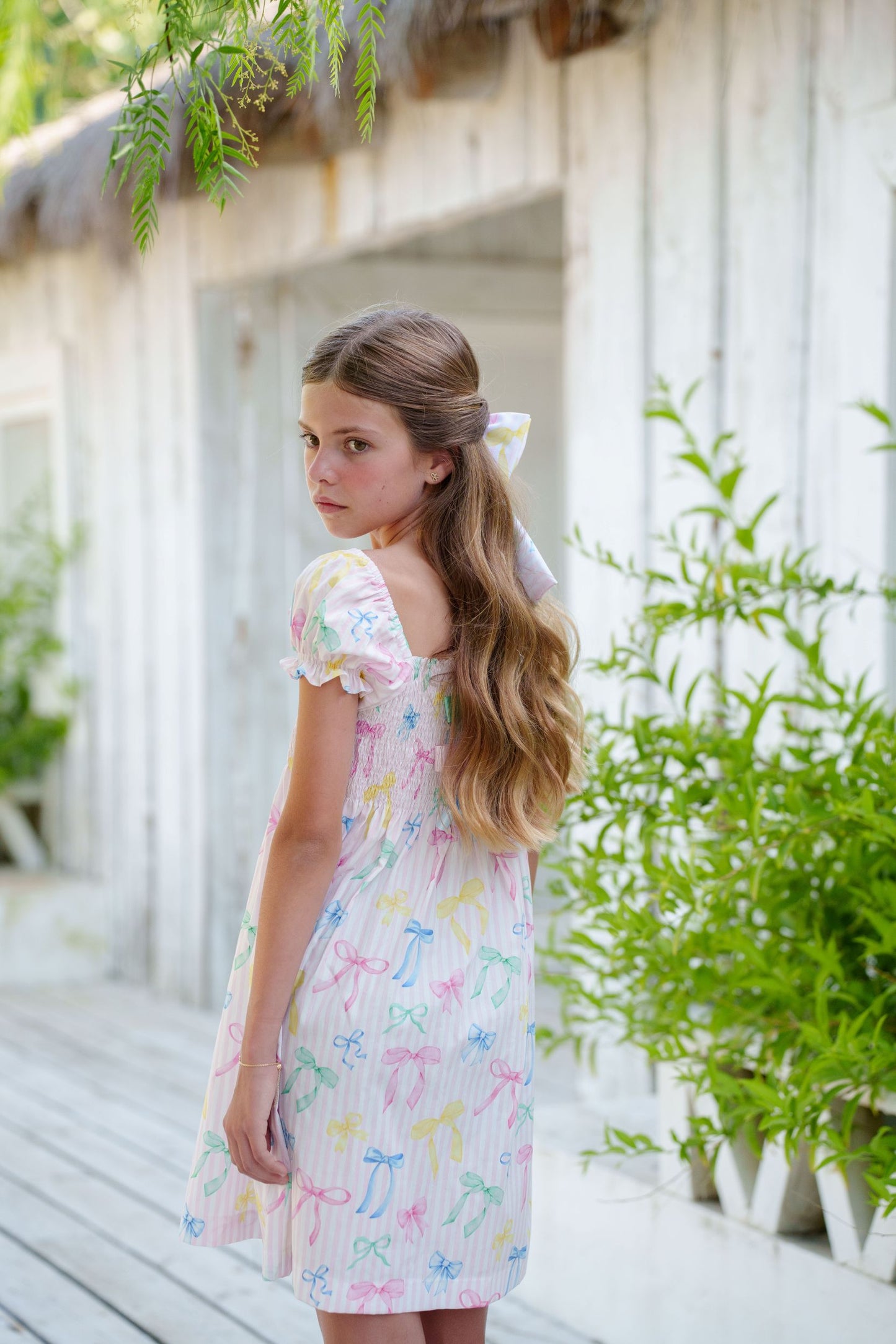 Maryland Rainbow Bows Dress