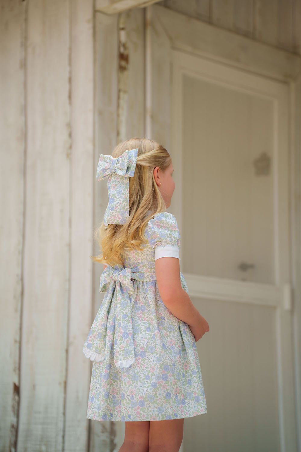 Blue Floral Dress