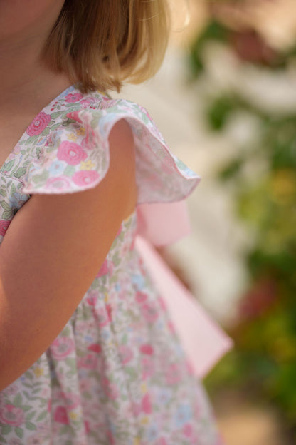 Pink Floral Dress