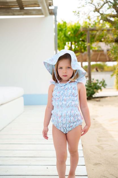Garden Bunnies Frilled Swimsuit