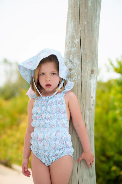 Garden Bunnies Frilled Swimsuit