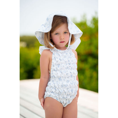 Moonlight Floral Frilled Swimsuit