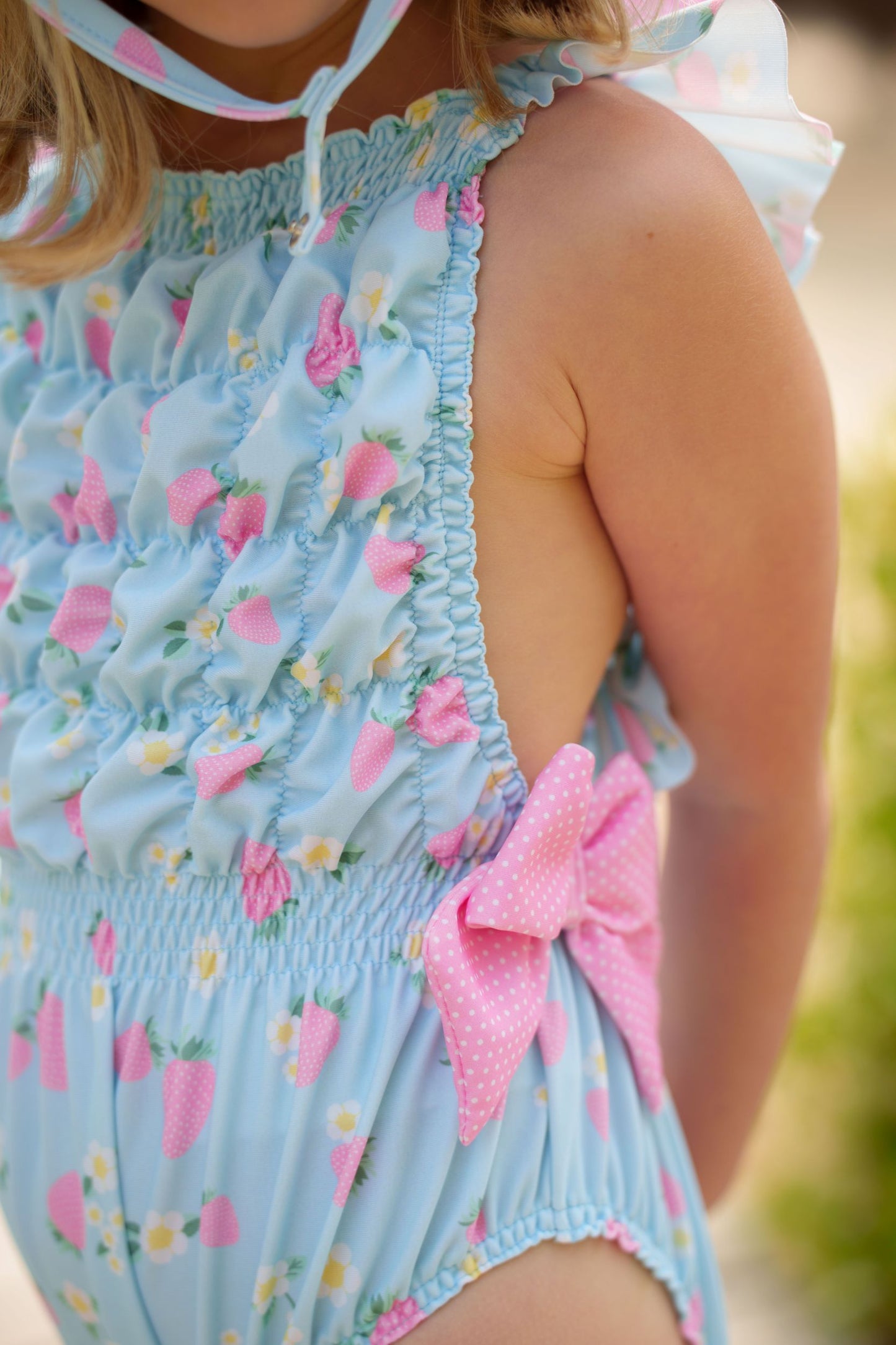 PRE-ORDER Summer Berries Frilled Swimsuit