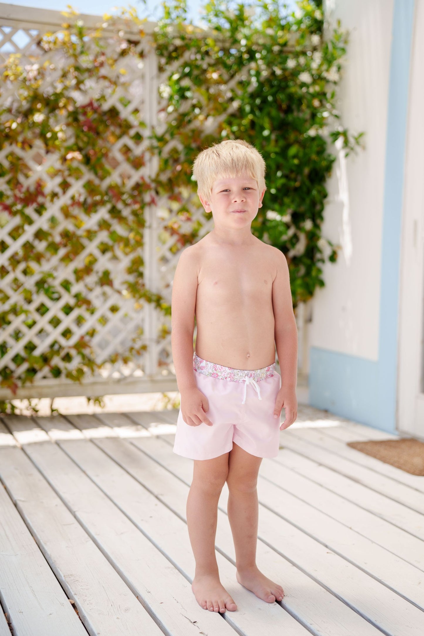Pink Wonderland Trunks