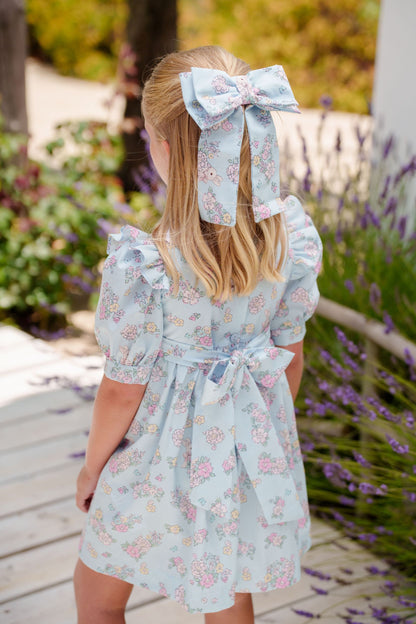 Garden Bunnies Big Hair Clip