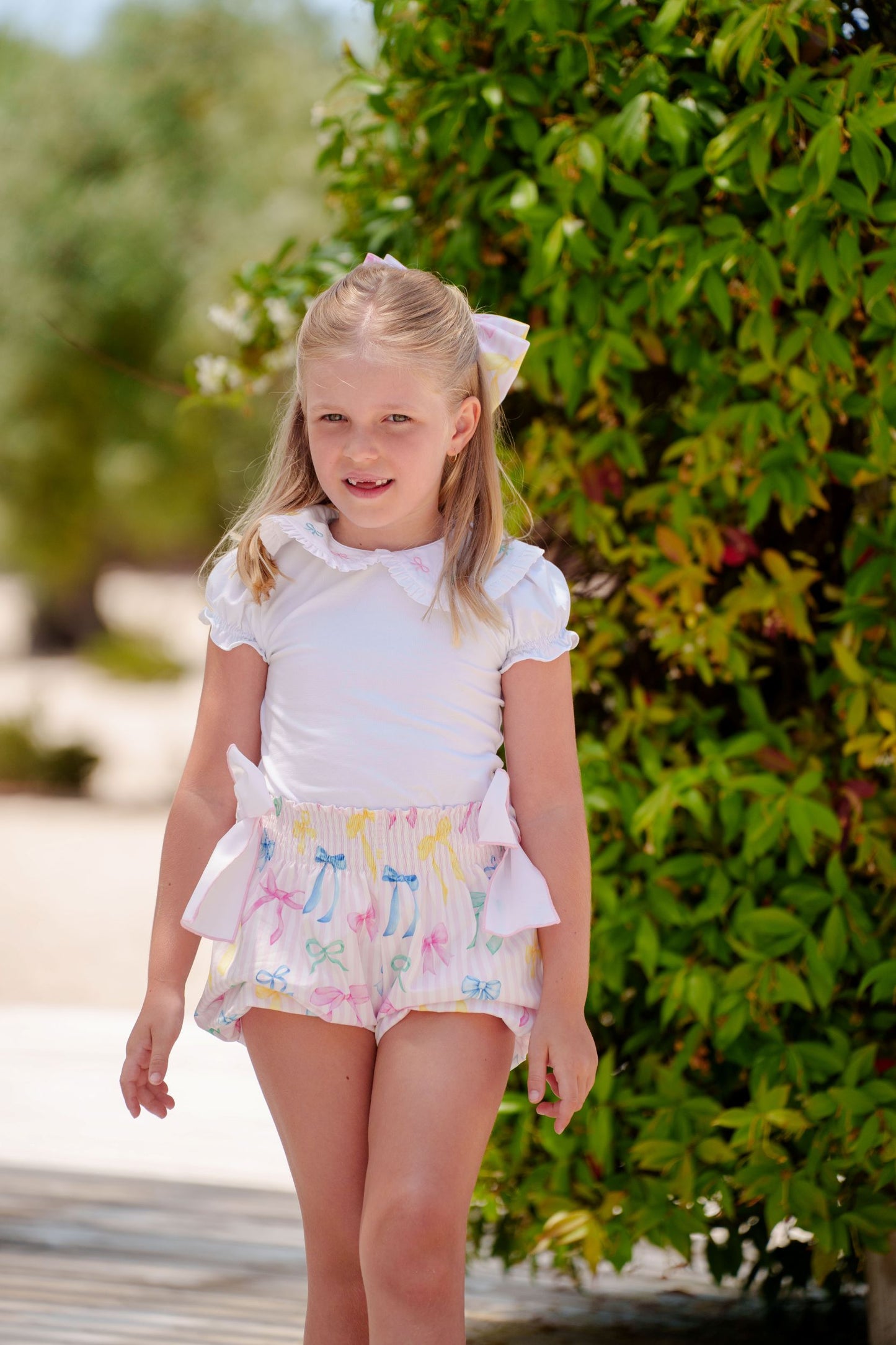 Rainbow Bows Bubbly Shorts