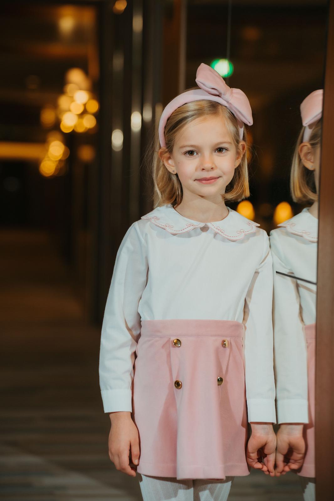 PRE-ORDER Marshmallow Velvet Skirt