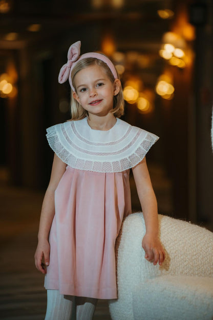PRE-ORDER Marshmallow Velvet Dress