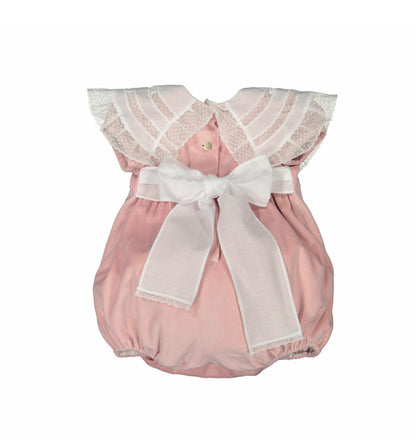 PRE-ORDER Marshmallow Velvet Romper