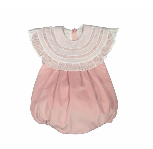 PRE-ORDER Marshmallow Velvet Romper