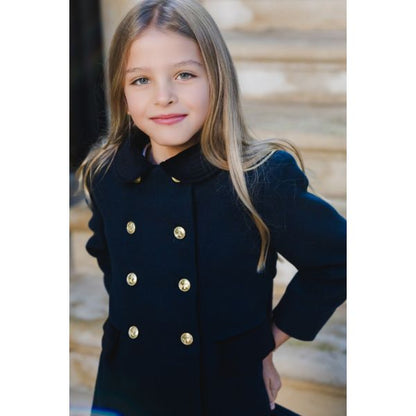 Navy Princess Coat