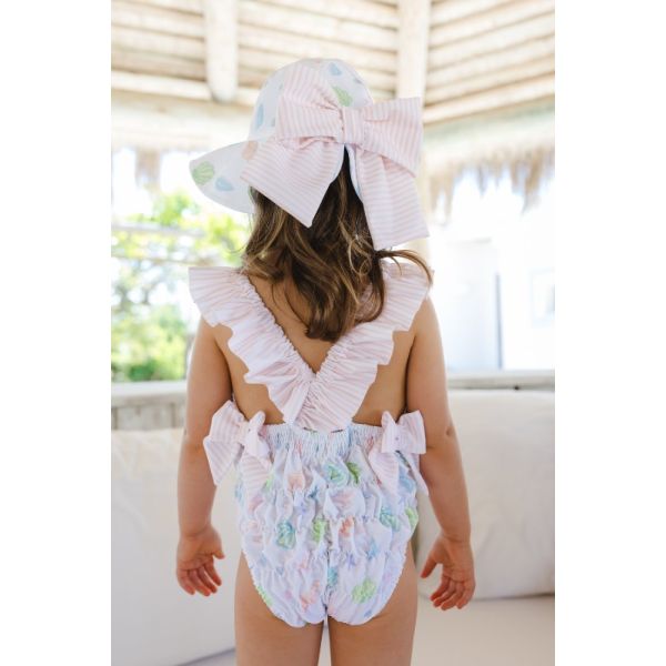 Seashells Lycra Sunny Hat