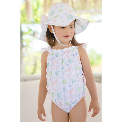 Seashells Lycra Sunny Hat